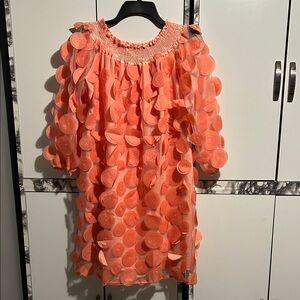 Charming Coral Dress